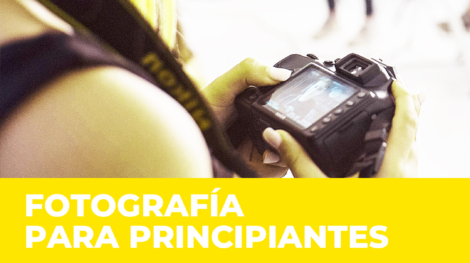 FOTOGRAFÍA PARA PRINCIPIANTES